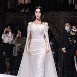 跟着购物狂参加了万豪酒店婚纱大秀,这些婚纱简直太好看了吧!