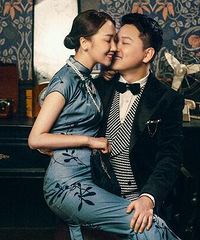 拍了套民国风的婚纱照,有点肉肉的身材拍出来刚刚好