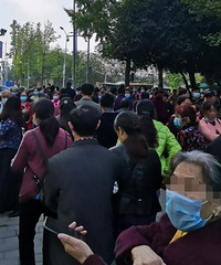 去园博园看花博会的人好多啊,建议大家错峰出行
