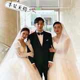 约好老公的兄弟伙,婚礼前给了他一个first look“惊喜”