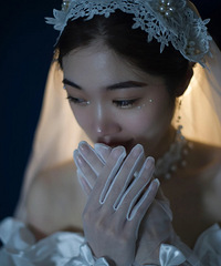 穿婚纱是每个女孩的梦想 但结婚不是