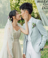 一秒穿越回夏天,无法拒绝这么美的森系婚纱照,太可了!