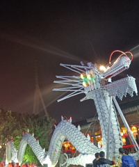 大渡口义渡古镇看灯会,据说是和自贡联合的,值不值票价我来说说