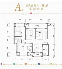 婚房选好了卡到户型上,A、C户型两家人持不同意见,大家帮选选