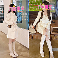 显高又显腿直的长筒靴