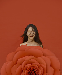 倪妮同款画报写真