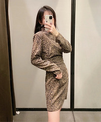 谁说豹纹很土的?这条连衣裙安利给集美们!