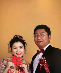 这个婚纱照可以老公p掉吗,全程就两个表情