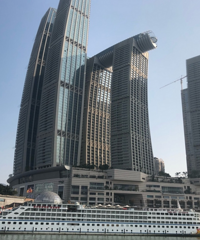 不用去滇池就能看海鸥,朝天门坐两江游不要太舒服,风景安逸惨了