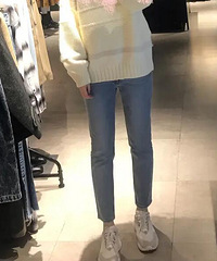 腿粗的梨型身材给大家推荐这个牌子的牛仔裤!巨显瘦!