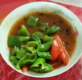 青椒炒番茄是什么搭配