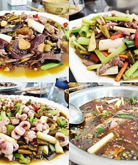 这家店专做泡椒系列,我每次路过都要吃