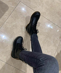 Dr martens 马丁靴上脚,太飒了