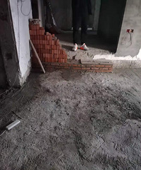 有丢丢糟心,问问大家地上这种情况可以做地暖了吗?