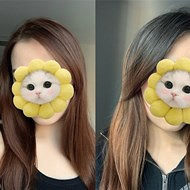 50块钱染的头发