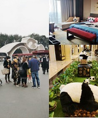 耍熊猫基地,700住皇冠套房送自助餐