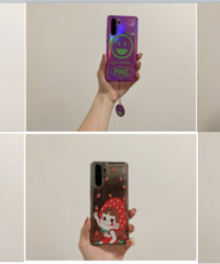 来给大家种草几个小物,入手的手机壳和束发带超好看