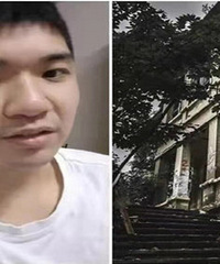 慎入!台湾某主播去废弃医院试胆探险,拍到了上吊的干尸……