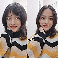 戴上就超减龄的假发片