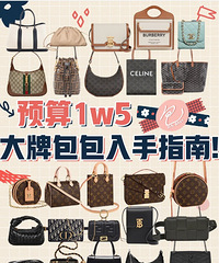 宝藏帖速度收藏!预算1万+,可以买这些大牌包!