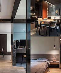 效果图完美落地,玻璃书房通透又安静