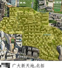 杨家坪广大新天地路边社消息,先修商业再住宅,估计要卖无敌高价