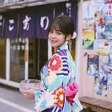 拍照也要有满满的仪式感,这套和服写真拍得少女感爆棚!