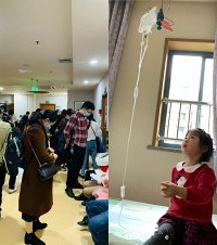无比讨厌重庆天气,孩子换季频繁生病,看个病3500出脱