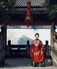 一人单挑一个工作室的汉服写真+【秋冬写真秀】