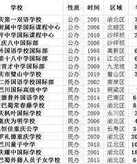 重庆19所国际学校、国际部学费汇总,最便宜是也要2万一年