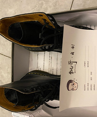 穿上有踩屎感的马丁靴,薄绒的居然也很暖和