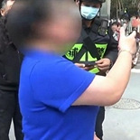 她无故被陌生人甩耳光
