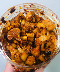 我在某音买的网红麻辣萝卜干,简直是“干饭人”的专属下饭菜