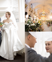 从胶片婚纱照到教堂婚礼,时隔一年来记录