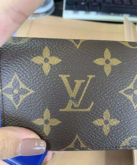 万万没想到法产的LV也会翻车,正面印花缺了一块怎么办?