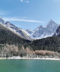 错峰自驾到毕棚沟看雪,没人的感觉好安逸,订的旅拍效果超满意