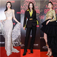时尚红毯美女如云,刘雯大长腿绝了