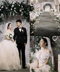 我的韩式纯白系婚礼,拥有韩剧女主角的同款浪漫
