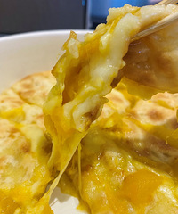 这家网红榴莲烤饼的味道好赞,忍不住把3个口味都尝了一遍