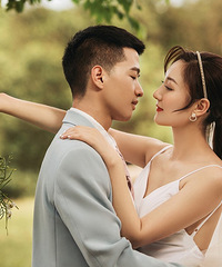又酷又仙又甜的婚纱照,一套衣服也能搞定,三套衣服更棒棒