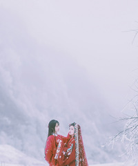 雪地里橘里橘气的CP照 【秋冬写真秀】