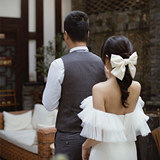 告别传统婚纱照,来组first look,全程抓拍太有意义了