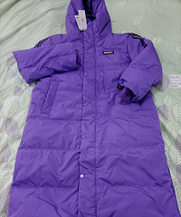 有和我一样喜欢紫色羽绒服的吗?这件我一眼看中