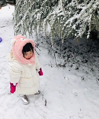 仙女山带娃解锁玩雪模式+【妈妈去哪儿】