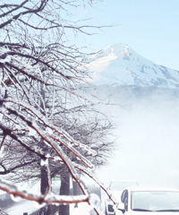 1个多小时去看童话一般的雪景,再泡个性价比高的温泉,舒服惨了