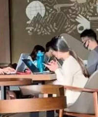 在星巴克上网的人都什么职业?