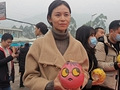 她花2千买了个柚子
