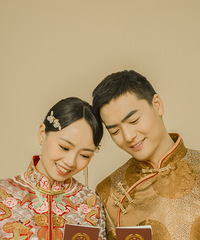 购物狂选的摄影工作室,婚纱照太满意啦