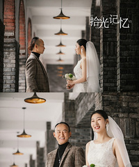 感觉这个季节拍婚纱照,是嘿需要勇气嘞
