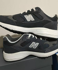 晒鞋 new balance 993 海军蓝中环转运真漂亮!